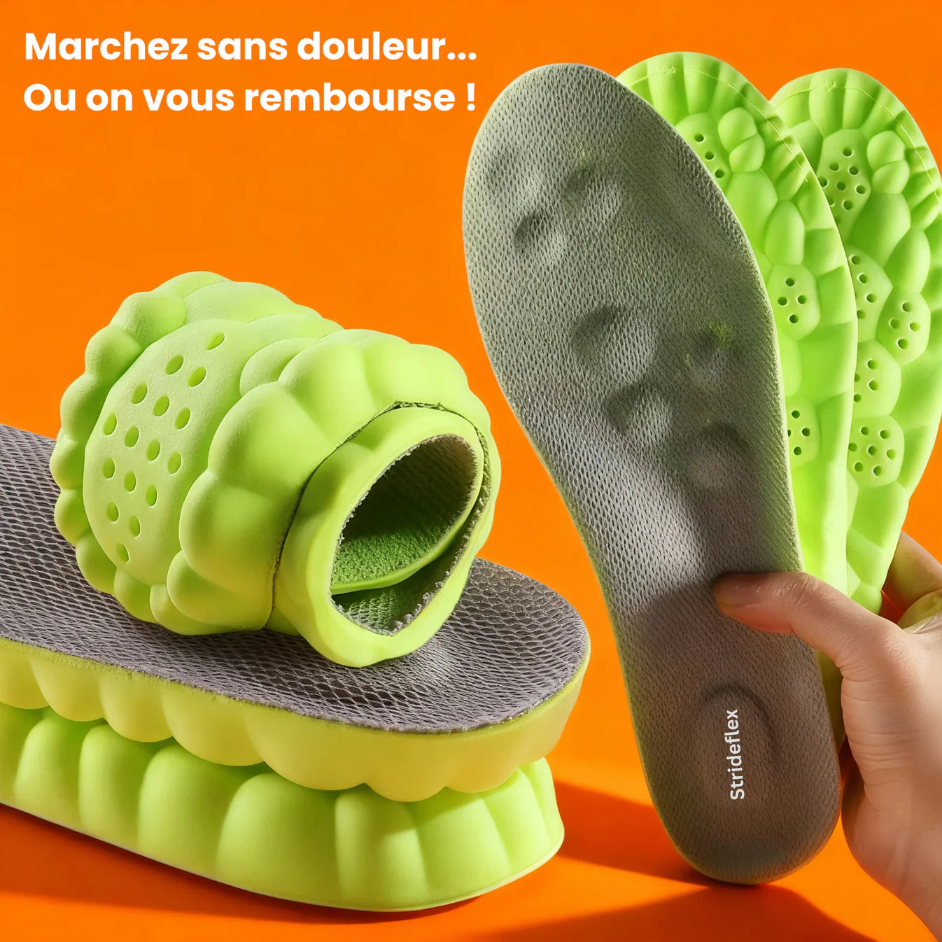 Semelles orthopédiques anti-douleur