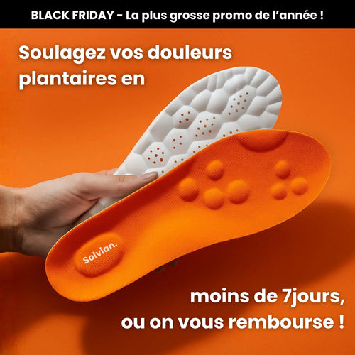 Semelles orthopédiques anti-douleur